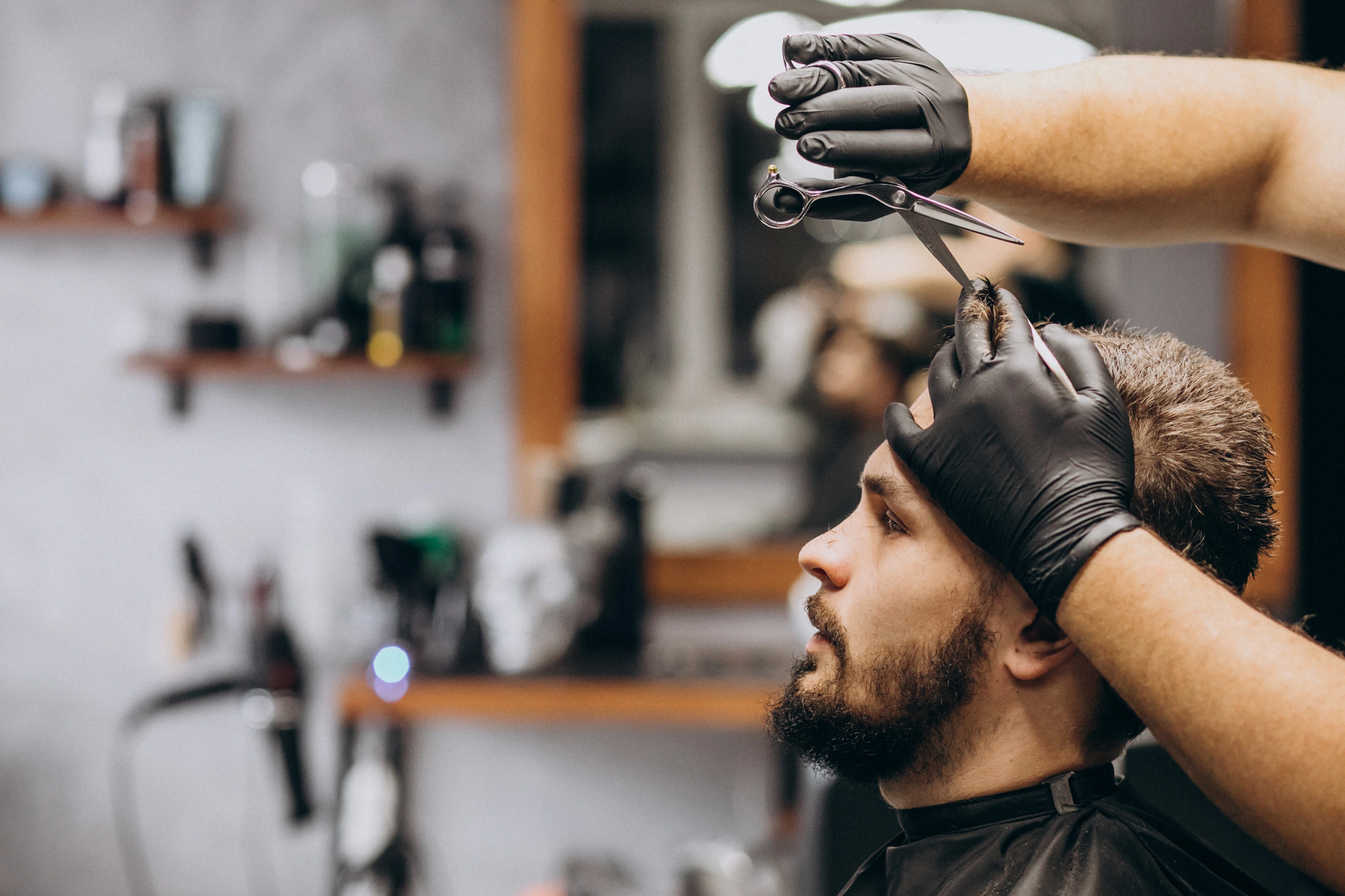 Haircut and styling service